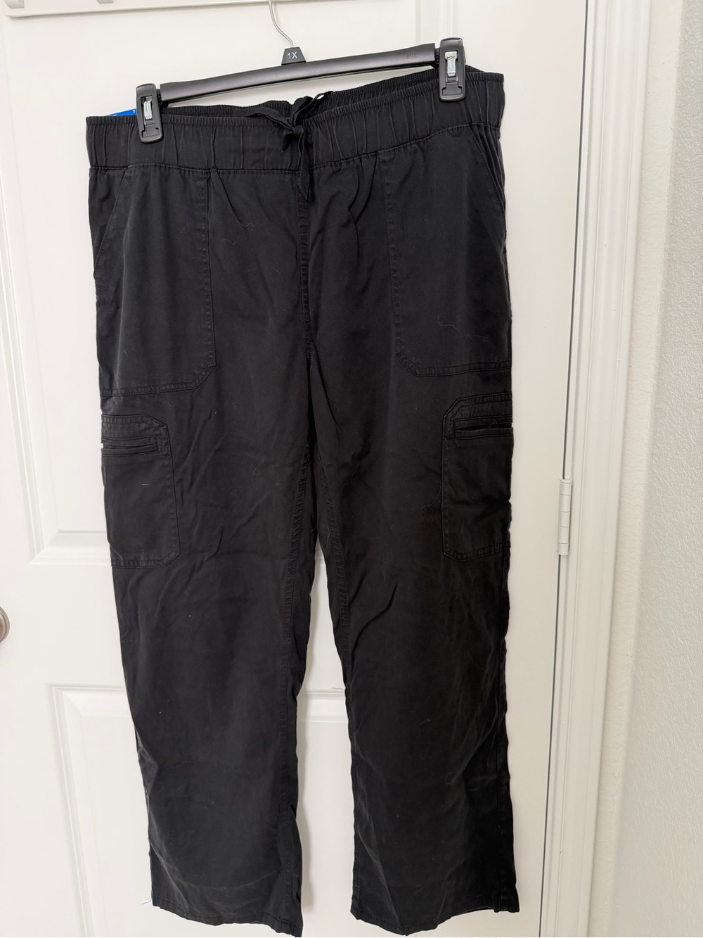 Buffalo David Bitton Black Drawstring Cargo Pants